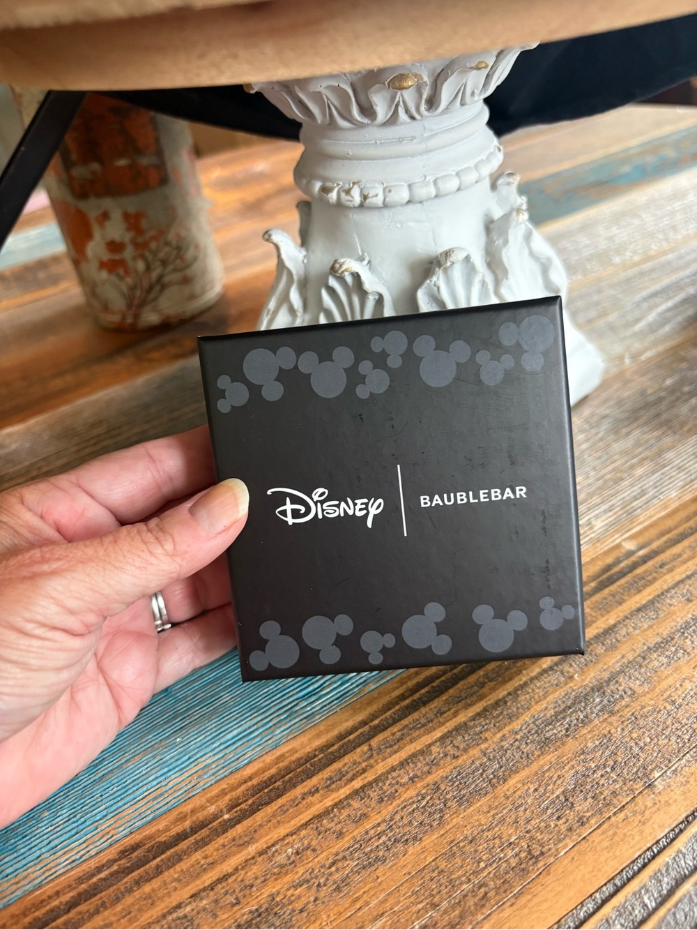 Disney Mickey Pumpkin Halloween Bundle Loungefly Wallet BaubleBar Earrings Tee - Picture 10 of 12